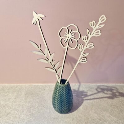 Fleurs en bois
