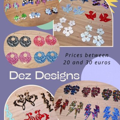 Earrings (in person)