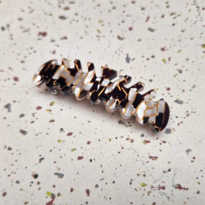 Barrette noir et blanc