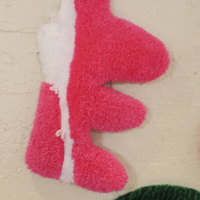 Shape 7 (pink and white)