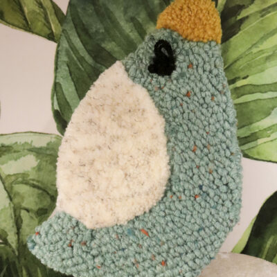 Bird (speckled blue and white wing)